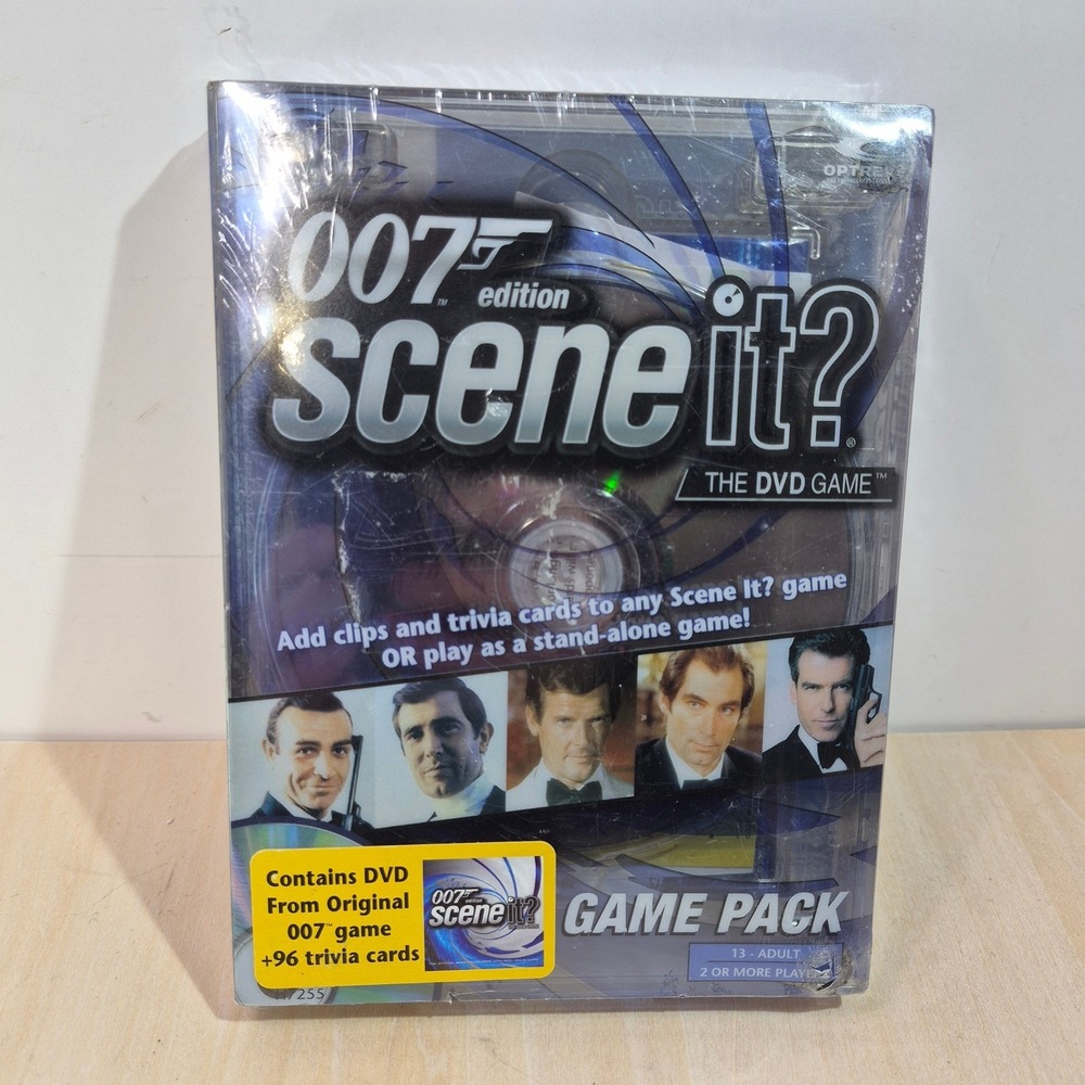 007 Edition Scene It The DVD Game‎ James Bond Trivia Card Game